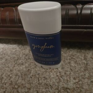 Bath & Body Works Gingham Blue Deodorant
